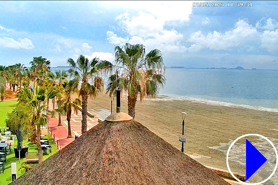 beach in los alcazares