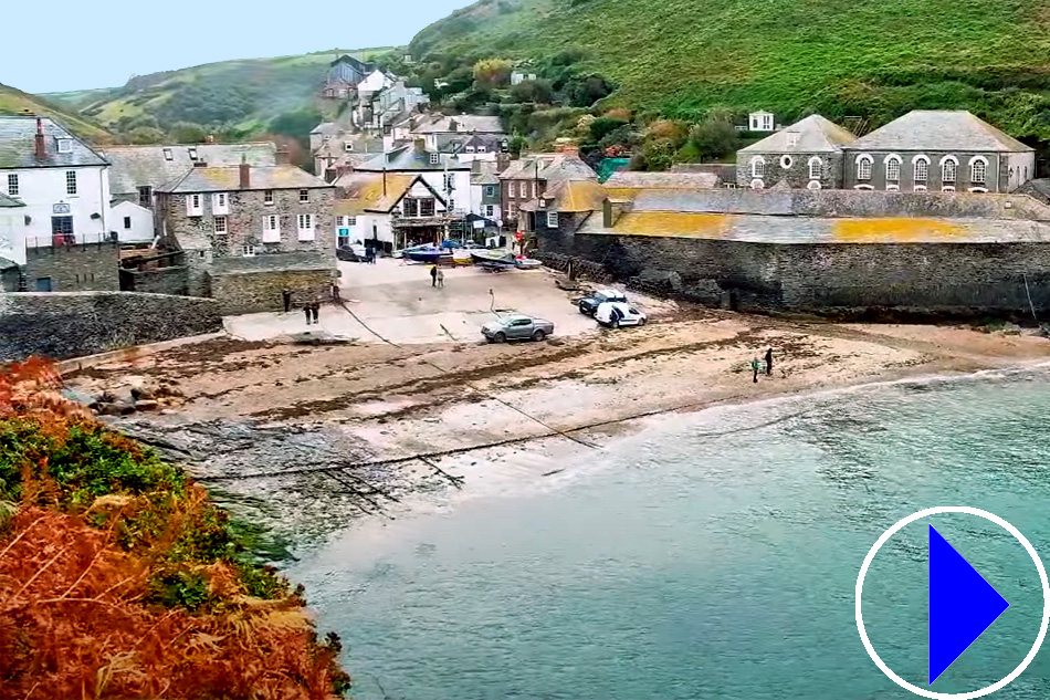 port isaac in cornwall uk