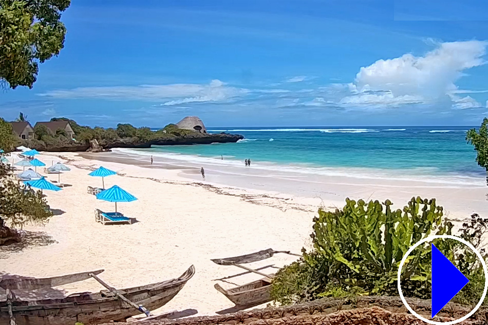 beach on chale island kenya