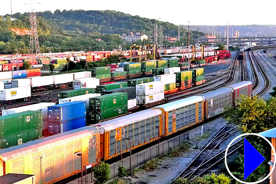 Live Streaming Train Webcam | Cincinnati Railroad | Ohio | United States