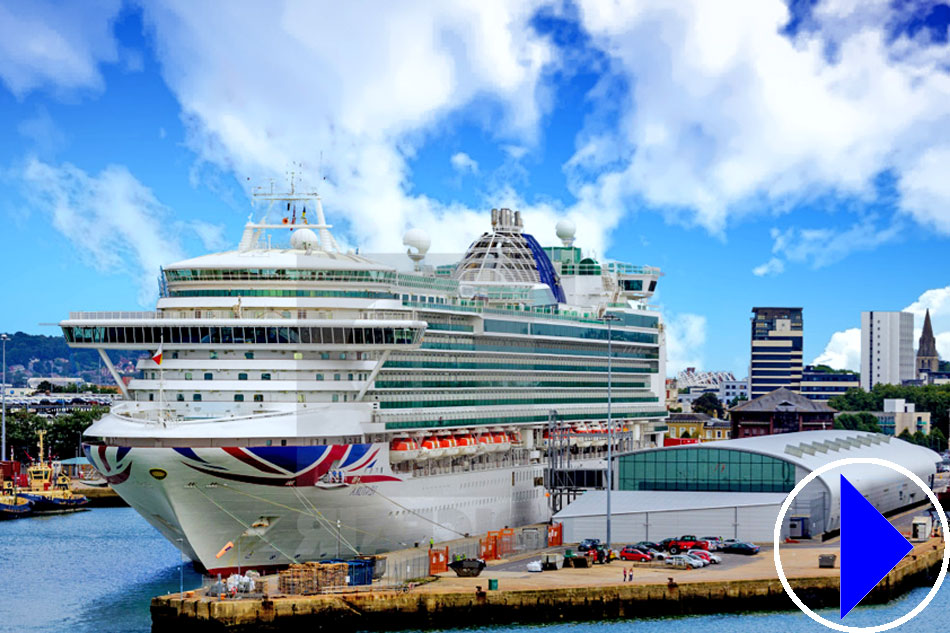 cruise ship port live cam