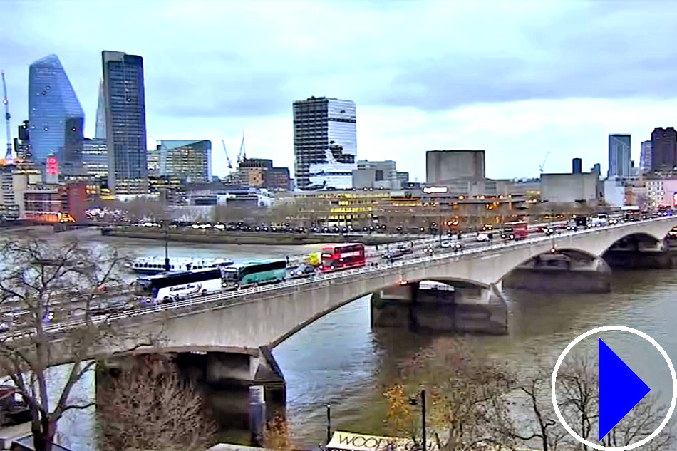 view from waterloo bridge