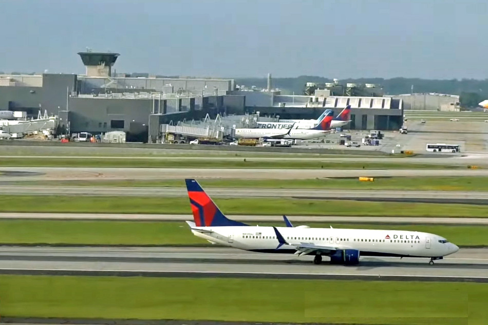 view of atlanta international airport