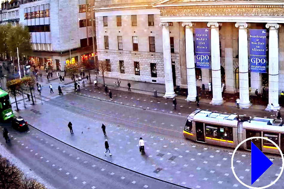 Dublin City Centre | Live Streaming Webcam | Ireland