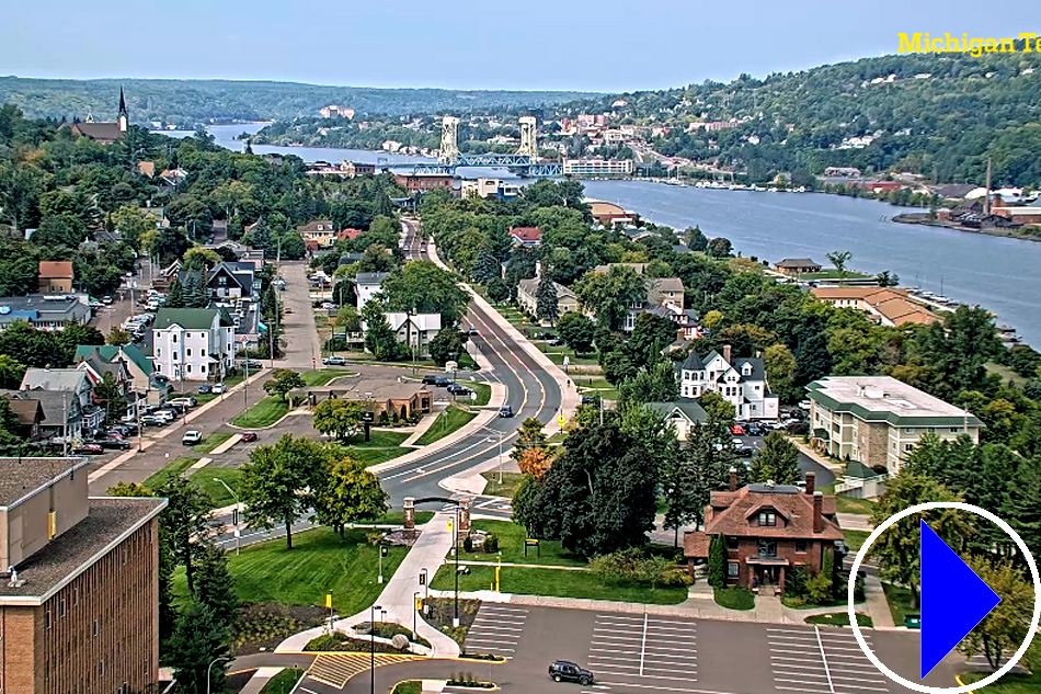 view of houghton in michigan