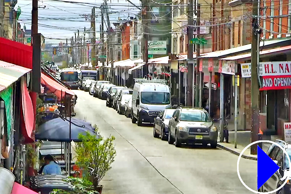 italian market street in philadelphia