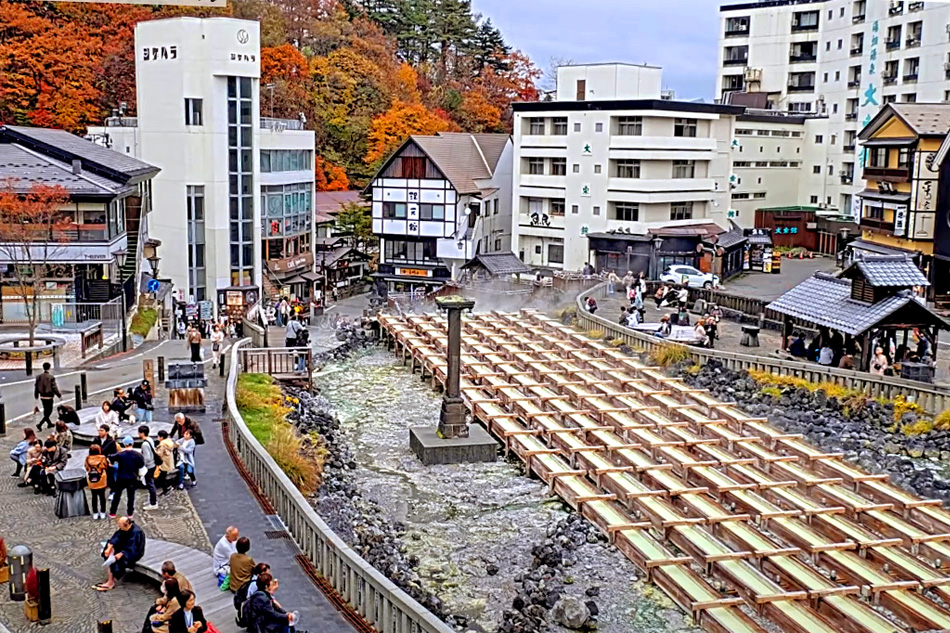 kusatsu onsen in japan 