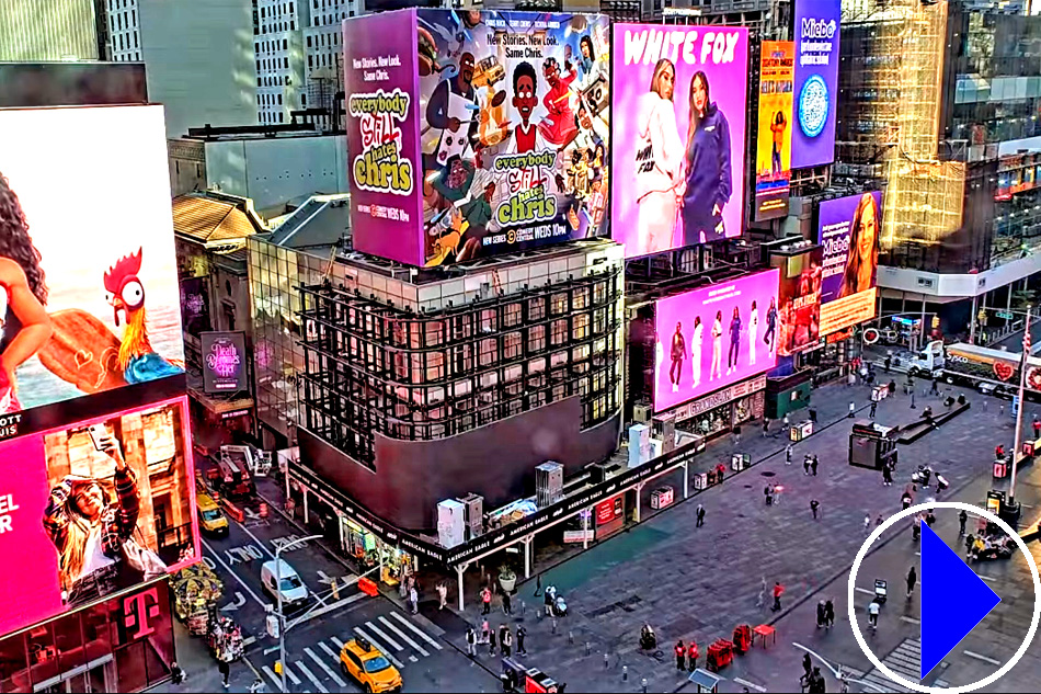 times square billboards